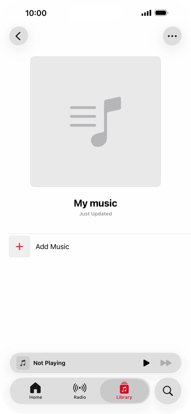 Press Add Music. Press Add Music.