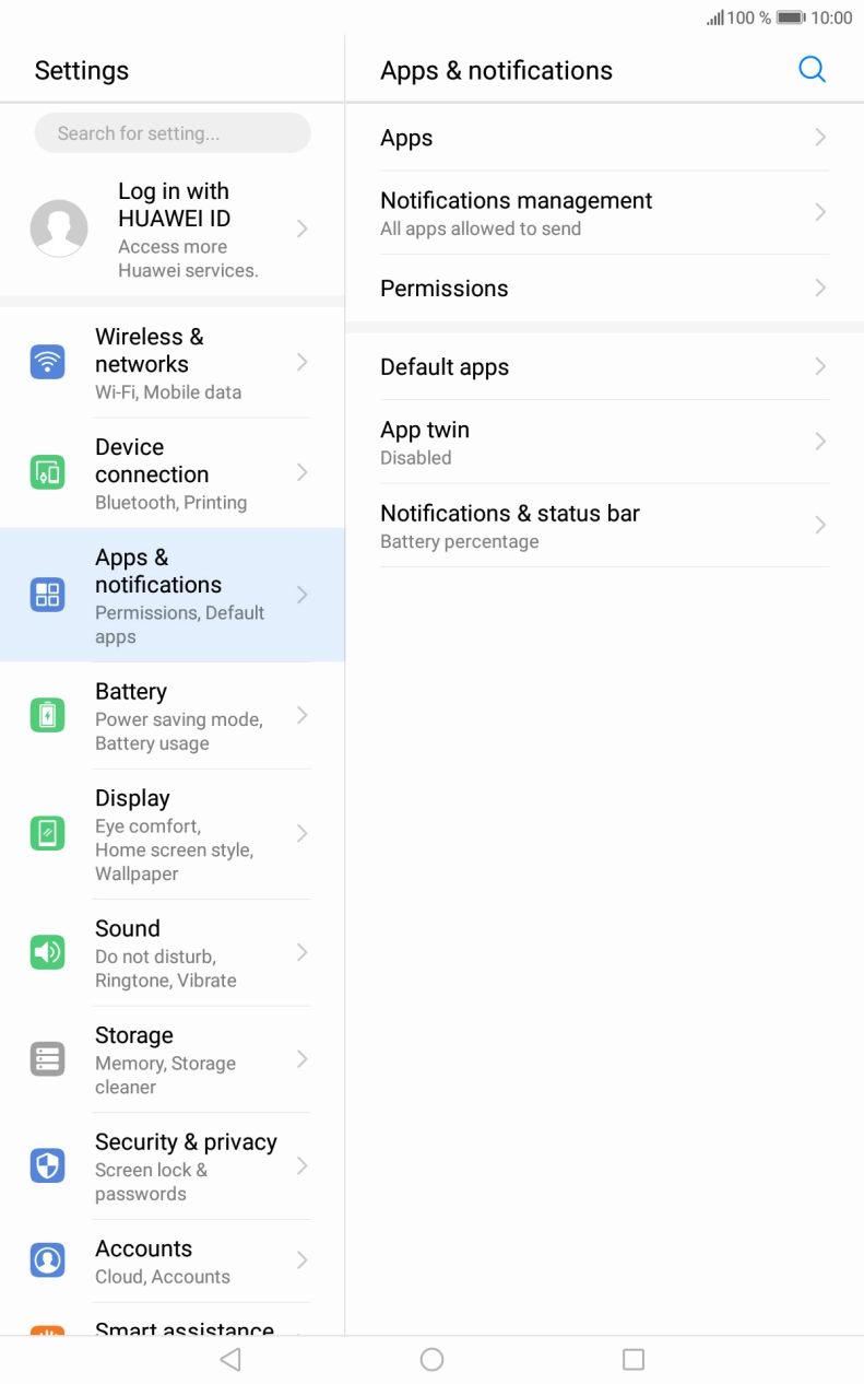 Press Apps.