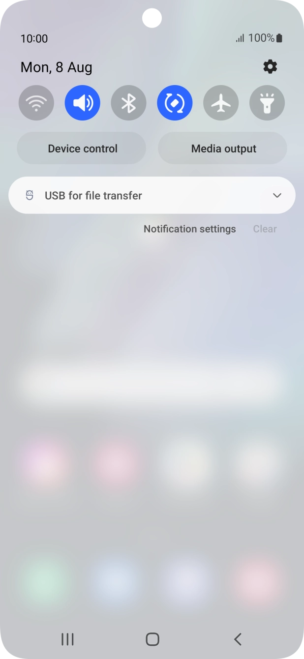 Press the drop down list. Press the drop down list.