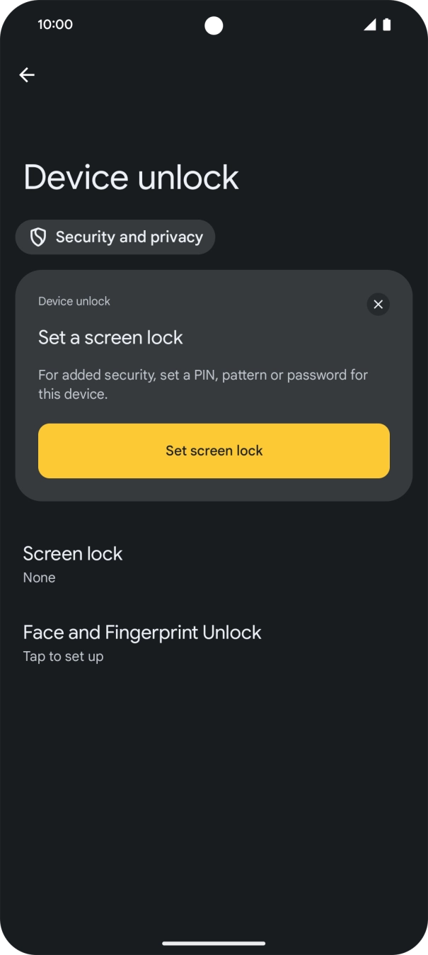 Slide your finger upwards starting from the bottom of the screen to return to the home screen.