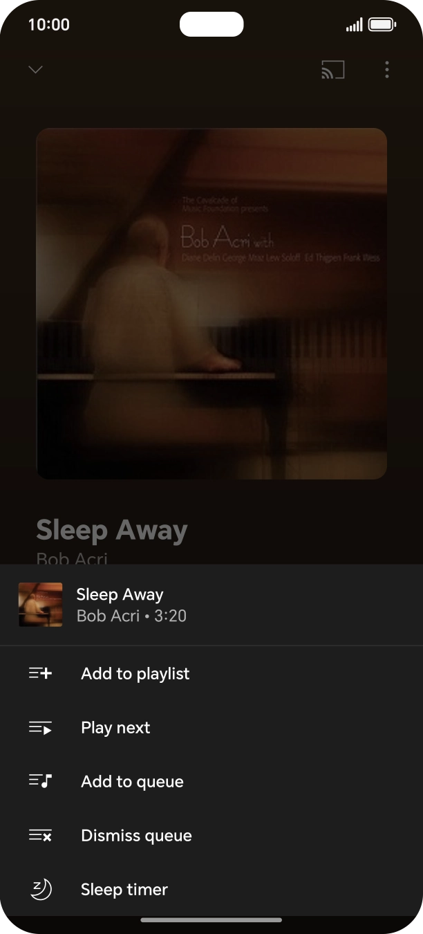 Press the add icon.