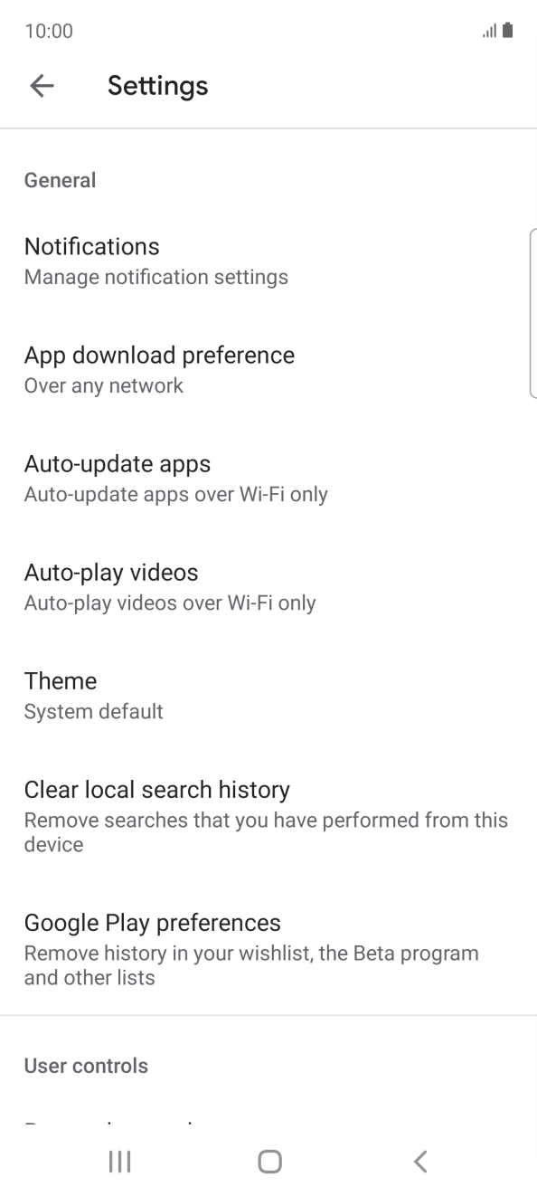 Press Auto-update apps. Press Auto-update apps.