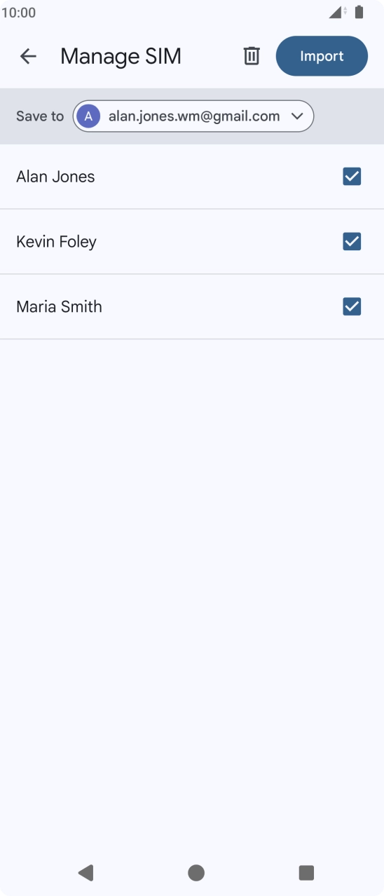 Press the drop down list next to 'Save to'. Press the drop down list next to 'Save to'.