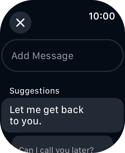 Press Add Message.