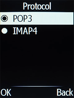 Select POP3.