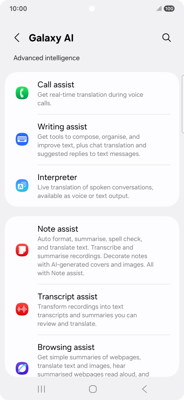More examples of Galaxy AI usage are now displayed. More examples of Galaxy AI usage are now displayed.