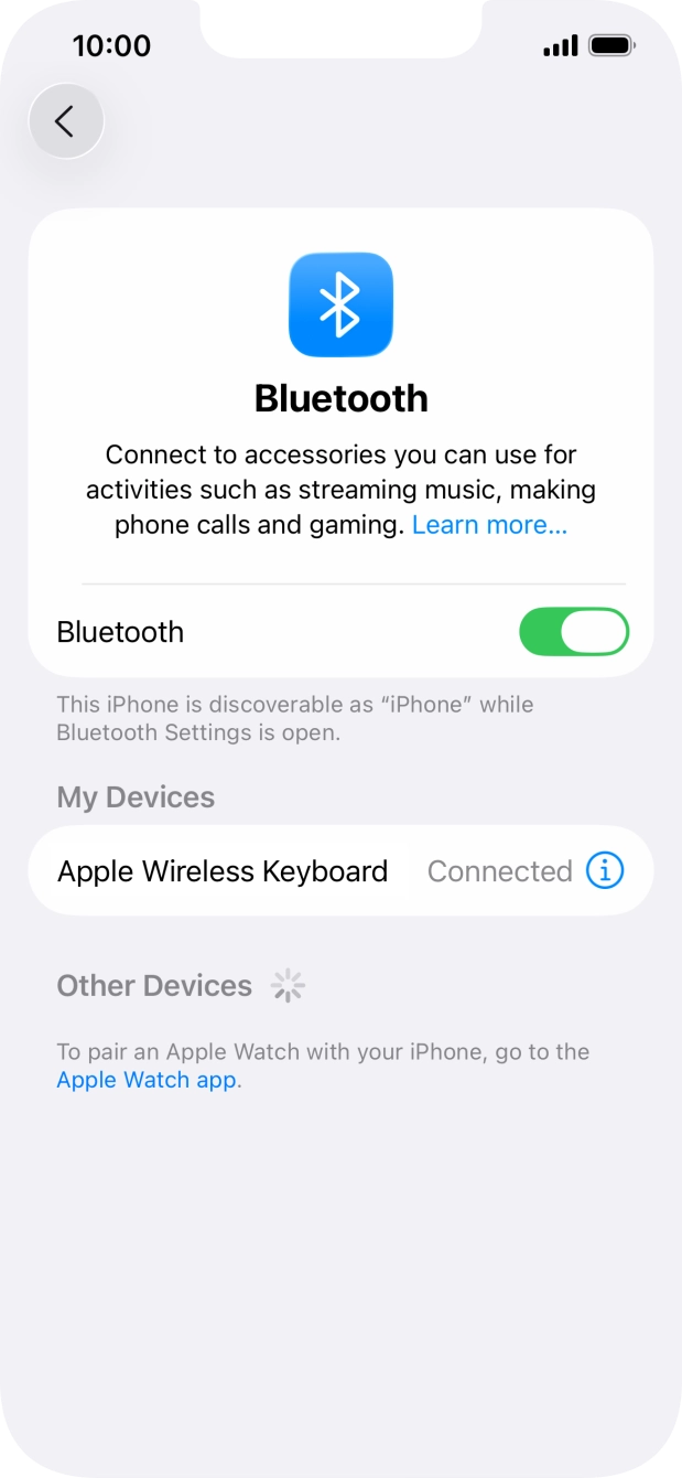 Slide your finger upwards starting from the bottom of the screen to return to the home screen.