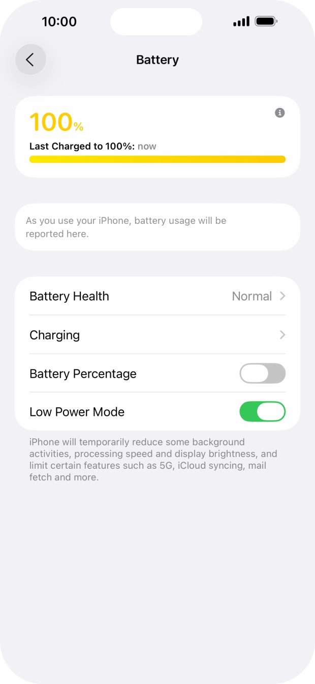 Slide your finger upwards starting from the bottom of the screen to return to the home screen.
