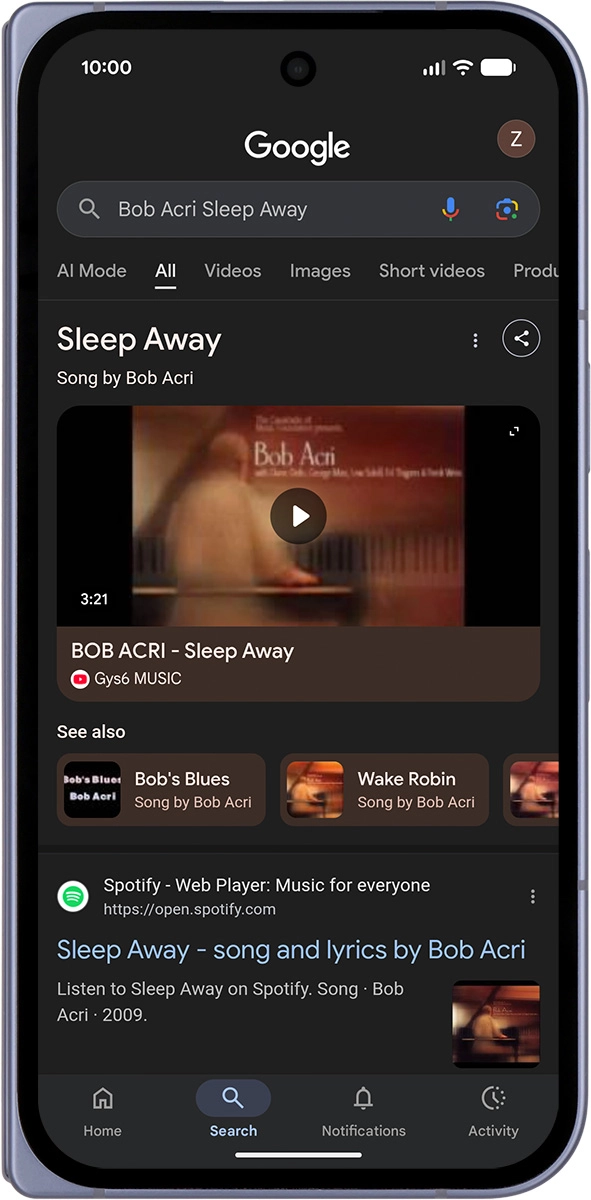 Follow the instructions on the screen to use the search results. Follow the instructions on the screen to use the search results.