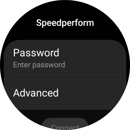 Press Password.