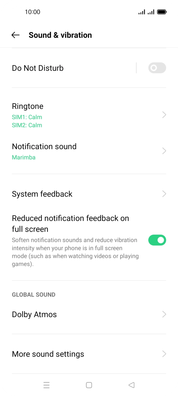 Press Ringtone.