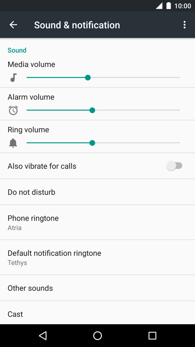 Press Phone ringtone.