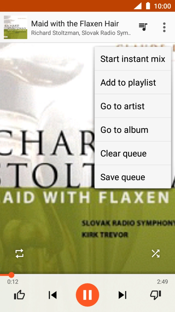 Press Add to playlist. Press Add to playlist.