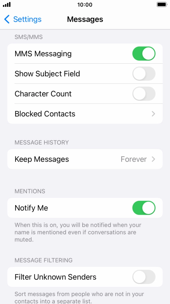 Press the Home key to return to the home screen. Press the Home key to return to the home screen.