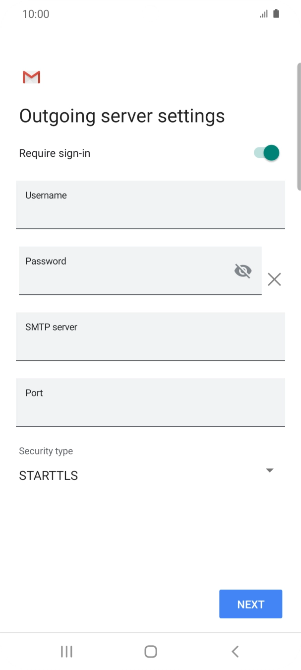 Press the indicator next to 'Require sign-in' to turn on the function. Press the indicator next to 'Require sign-in' to turn on the function.