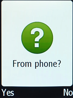 Press the Navigation key.