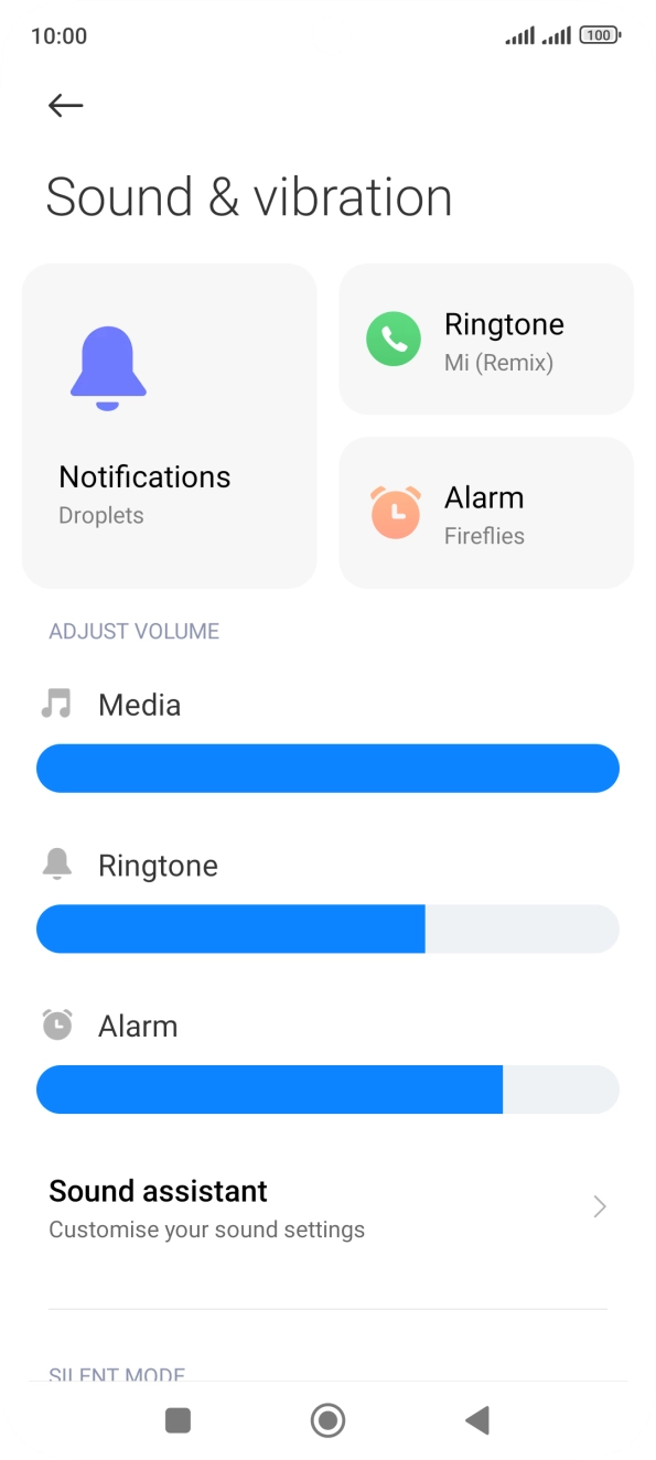 Press Ringtone.