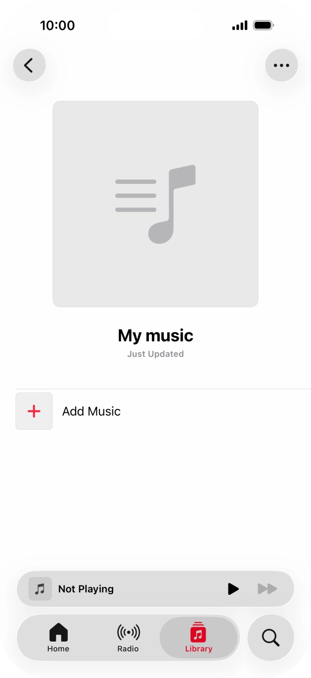 Press Add Music.