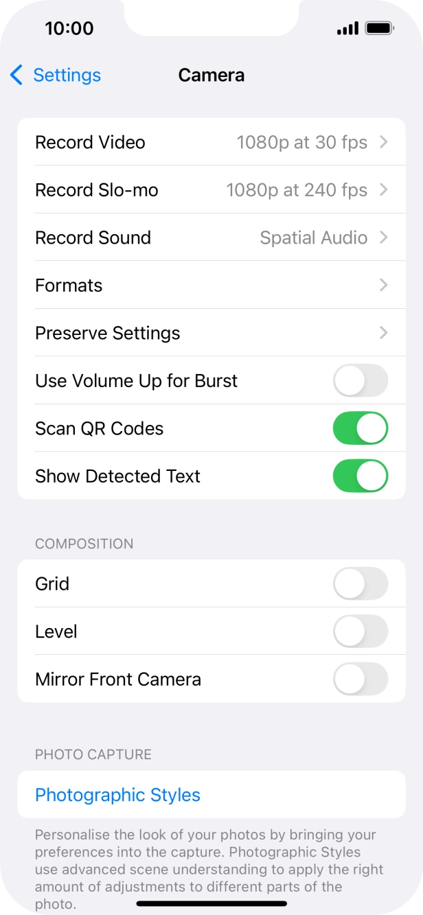 Slide your finger upwards starting from the bottom of the screen to return to the home screen.
