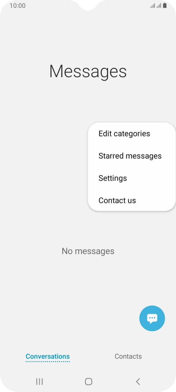Press Settings. Press Settings.