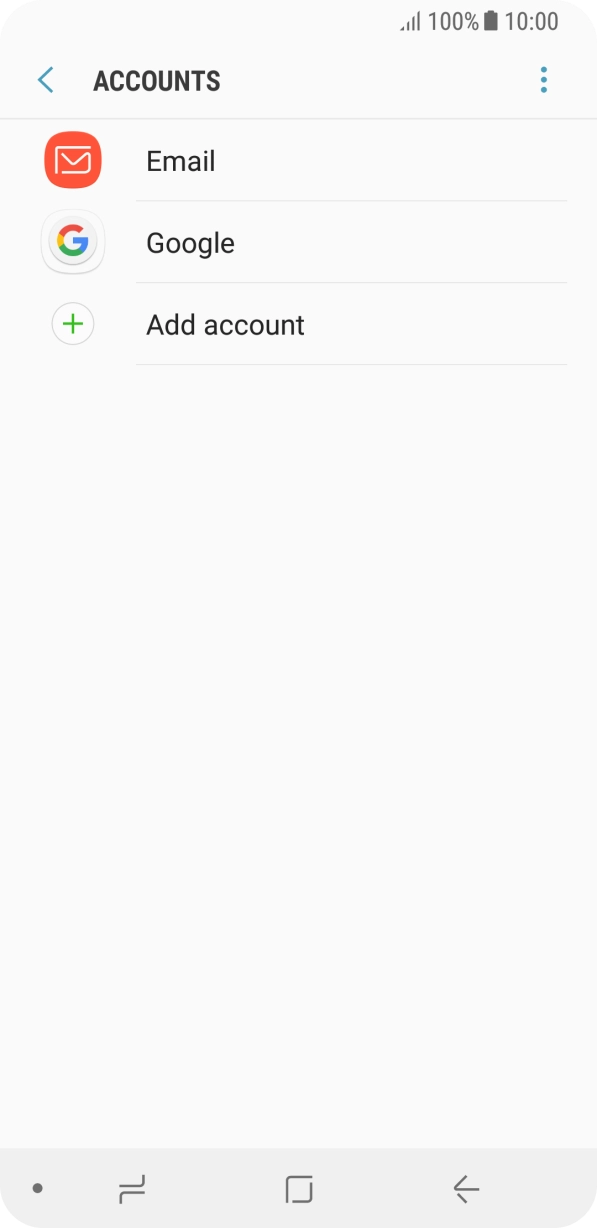 Press the Home key to return to the home screen. Press the Home key to return to the home screen.