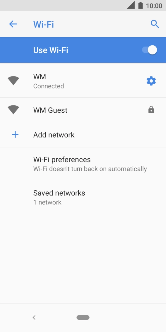 Press the Home key to return to the home screen. Press the Home key to return to the home screen.