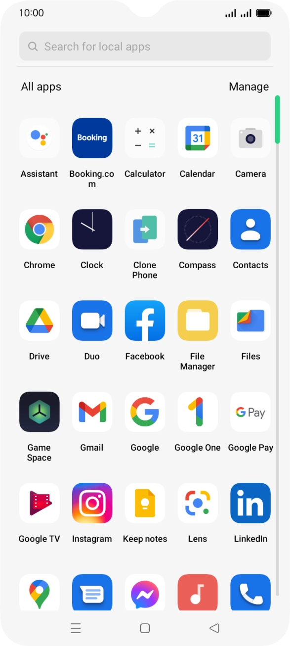 Press Gmail.