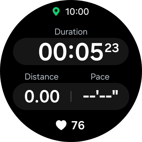 Press and hold the Return key to pause an activity. Press and hold the Return key to pause an activity.