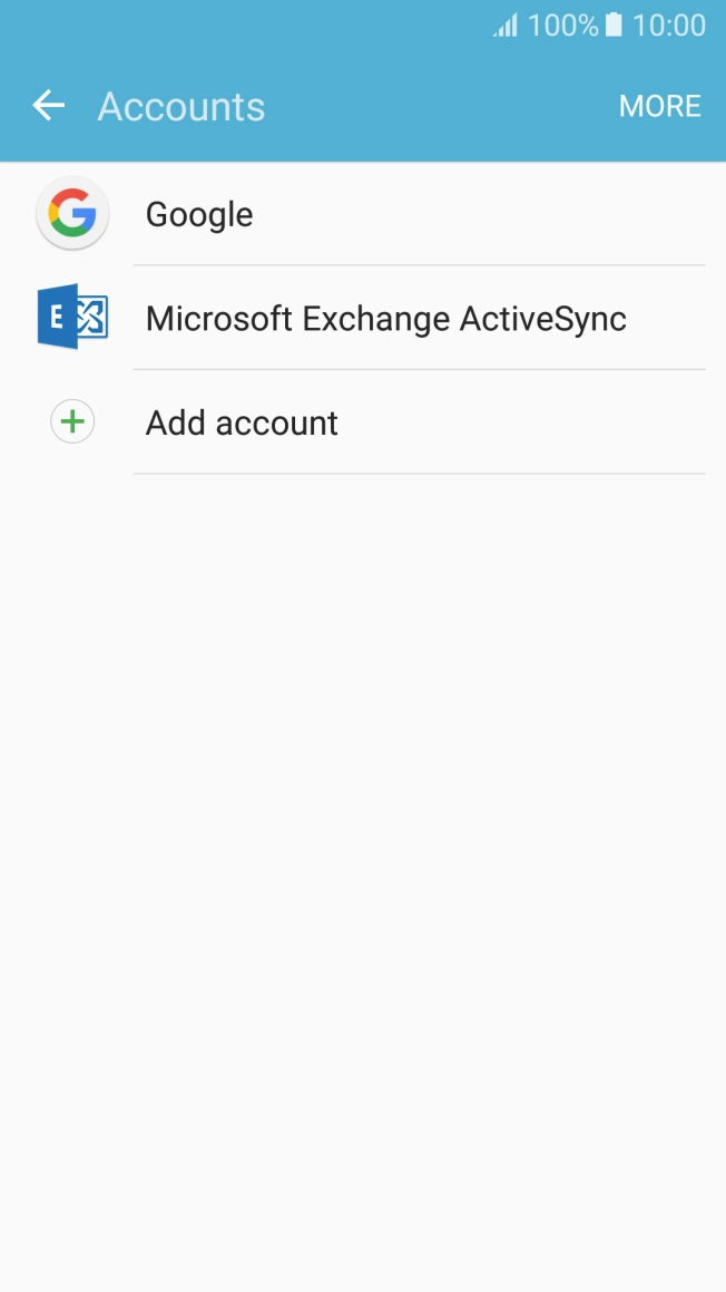 If this screen is displayed, you email account has been recognised and set up automatically. Follow the instructions on the screen to key in more information and finish setting up your phone. If this screen is displayed, you email account has been recognised and set up automatically. Follow the instructions on the screen to key in more information and finish setting up your phone.