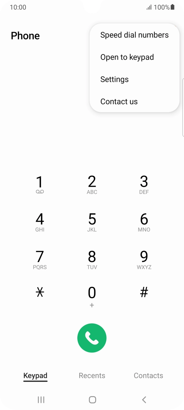 Press Settings. Press Settings.