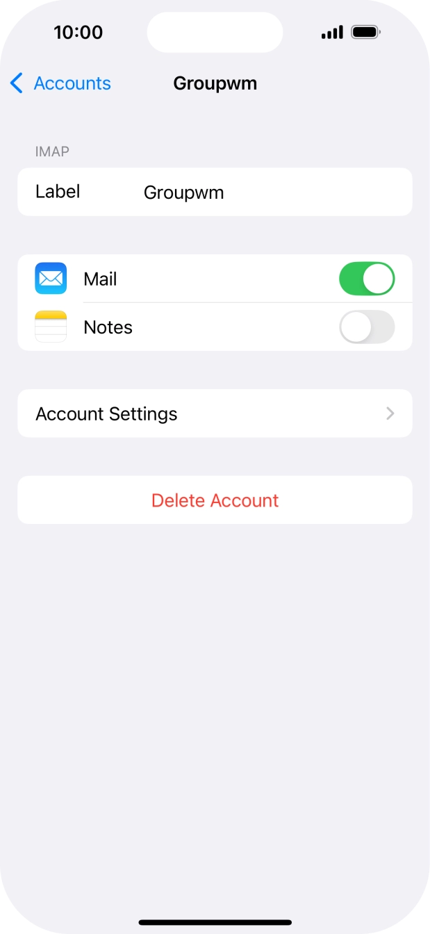Press Account Settings. Press Account Settings.