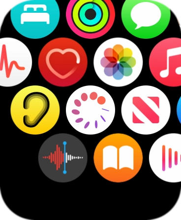 Press the heart rate sensor icon. Press the heart rate sensor icon.