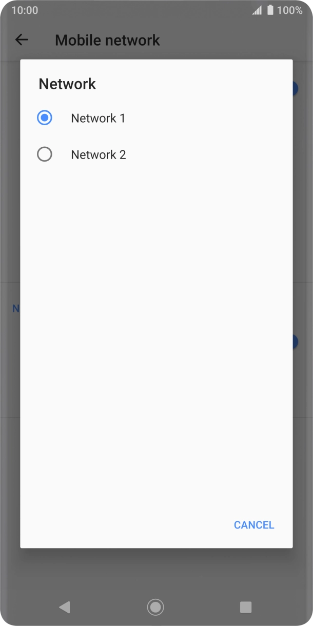 Press the Return key. Press the Return key.