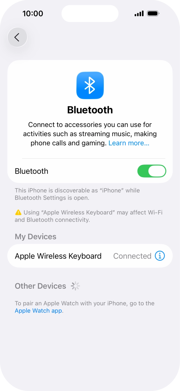 Slide your finger upwards starting from the bottom of the screen to return to the home screen.
