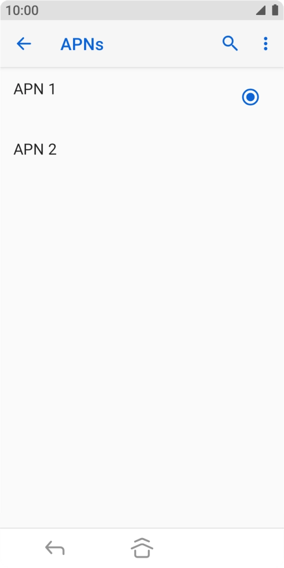 Press the Home key to return to the home screen. Press the Home key to return to the home screen.