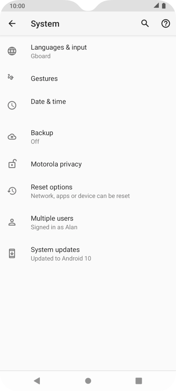 Press System updates. If a new software version is available, it's displayed. Follow the instructions on the screen to update the phone software. Press System updates. If a new software version is available, it's displayed. Follow the instructions on the screen to update the phone software.