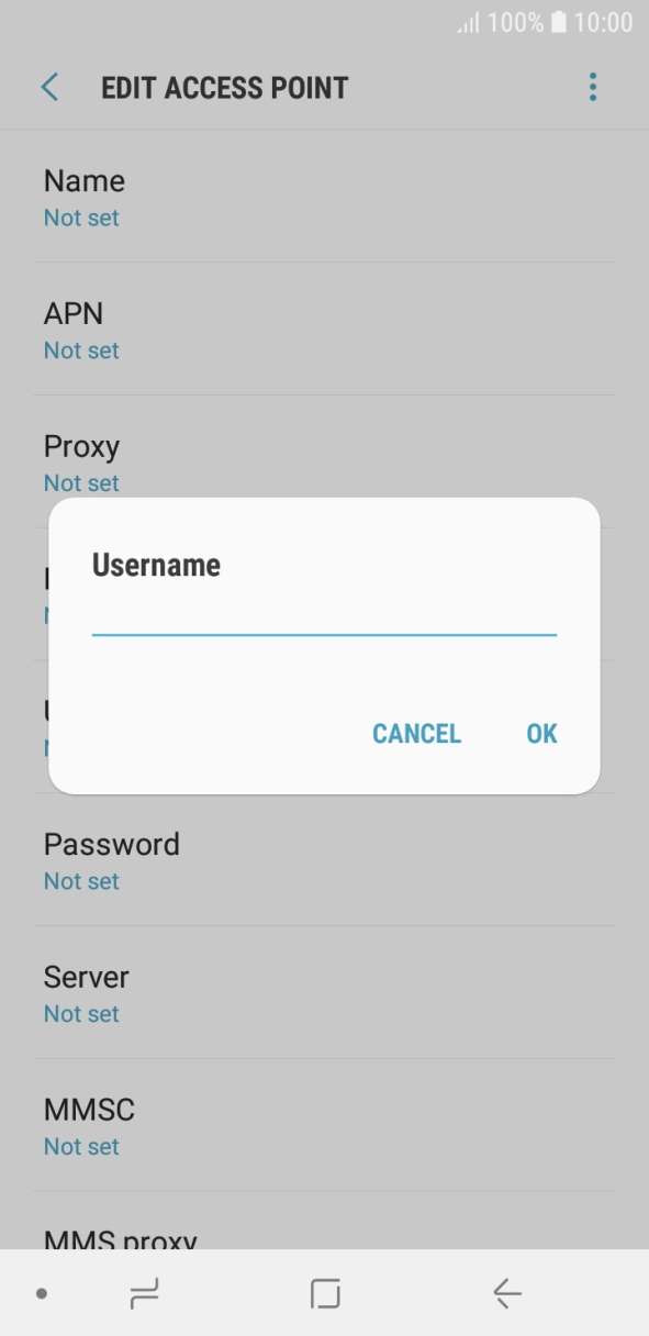 Key in o2wap and press OK. Key in o2wap and press OK.