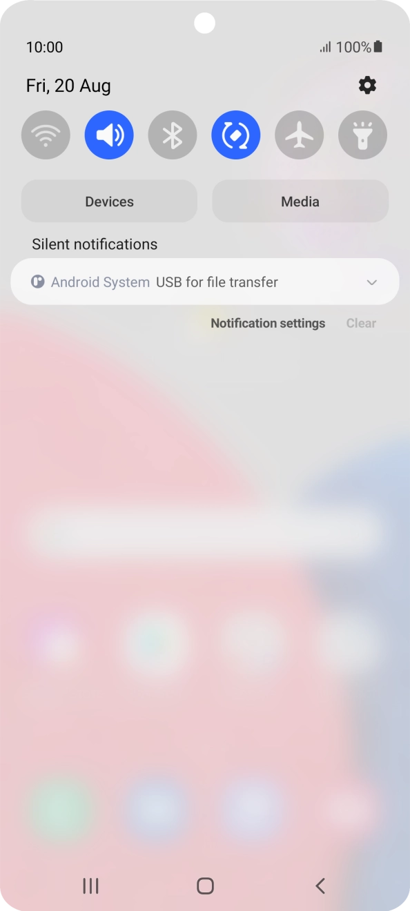 Press Android System. Press Android System.