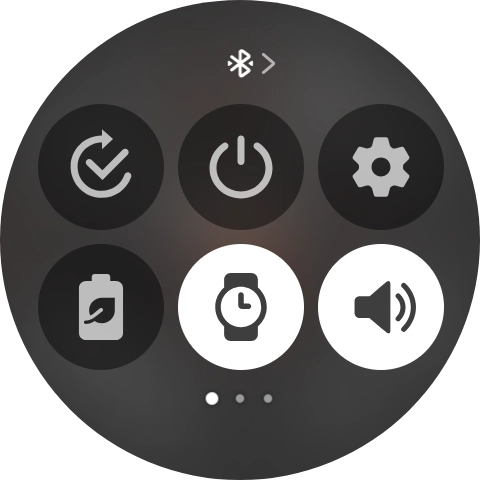 Press the power off icon.