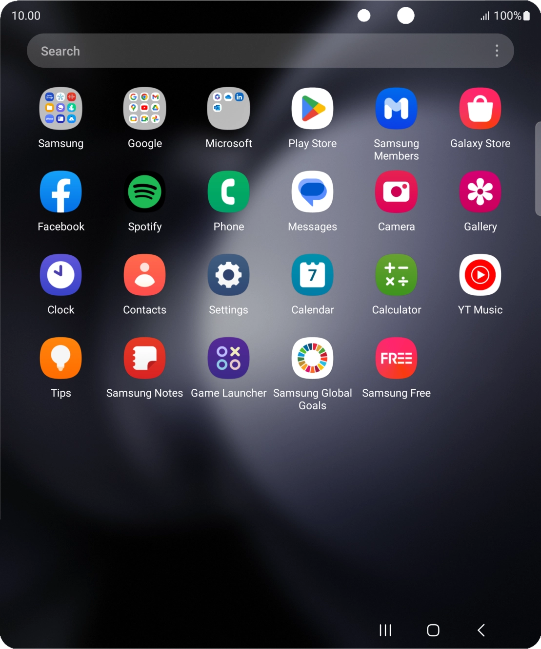 Press Play Store.