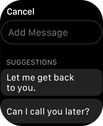 Press Add Message.