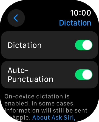 Press the Digital Crown twice to return to the home screen. Press the Digital Crown twice to return to the home screen.