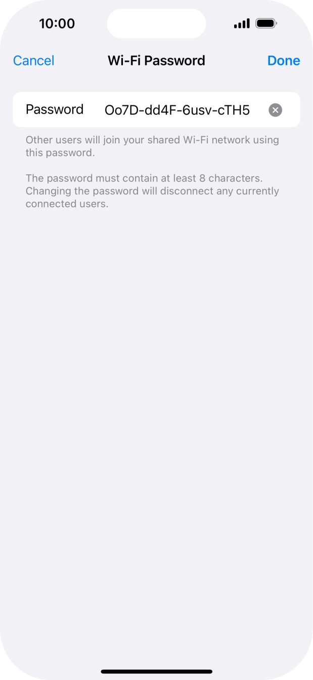 Press Done. Press Done.