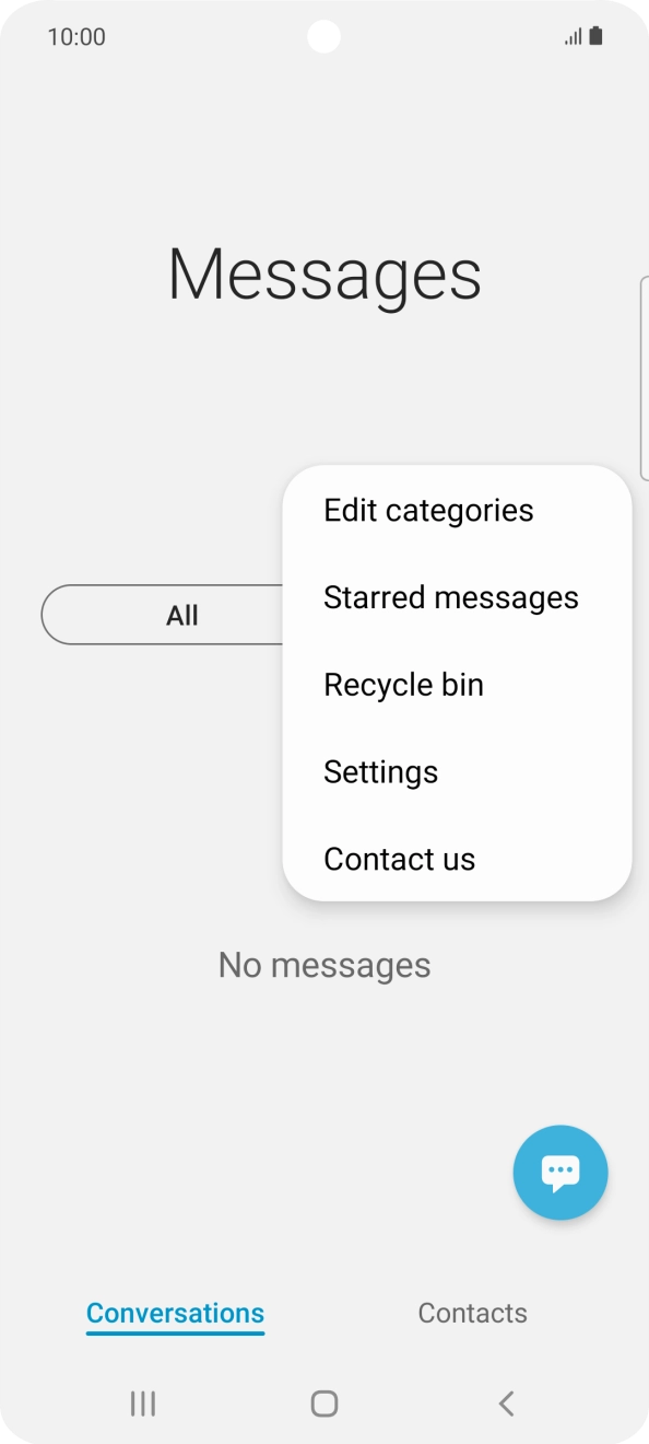 Press Settings. Press Settings.