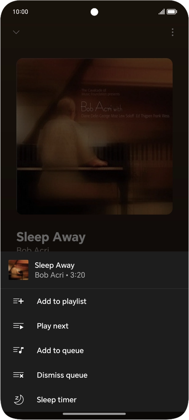 Press the add icon.