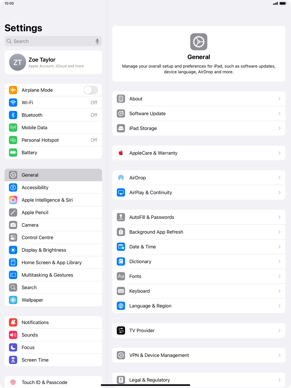 Press Personal Hotspot. Press Personal Hotspot.