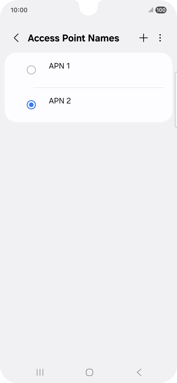 Press the Home key to return to the home screen. Press the Home key to return to the home screen.