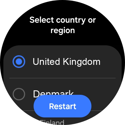 Press Restart. Press Restart.