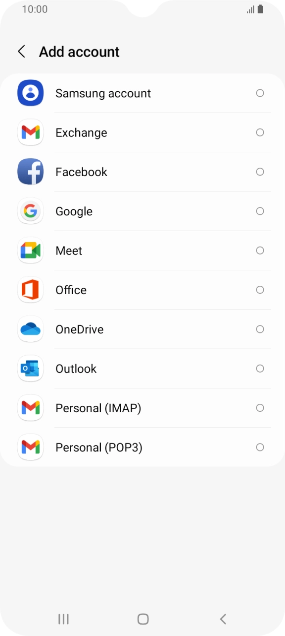 Press Google.