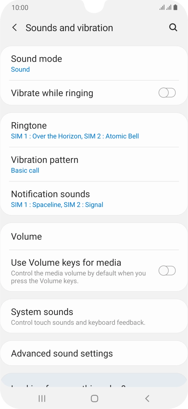 Press Ringtone.